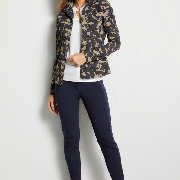 Anatomie Women's Navy, Black and Tan Utility Jacket - Picture 2 of 7